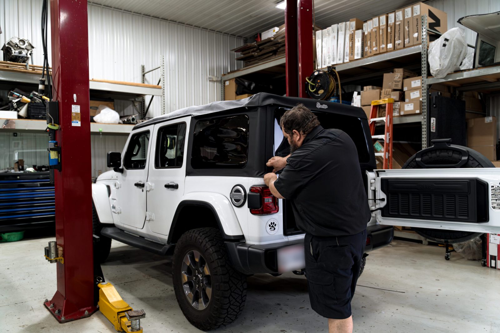 jeep hard top storage columbus ohio