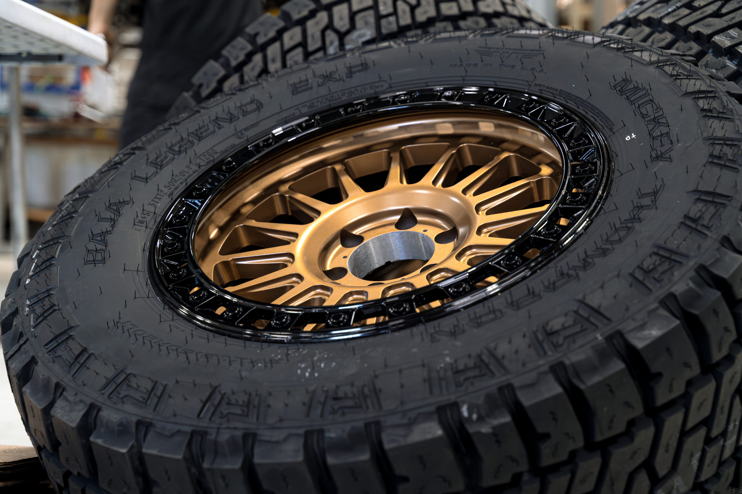 KMC Wheels with Mickey Thompson tires